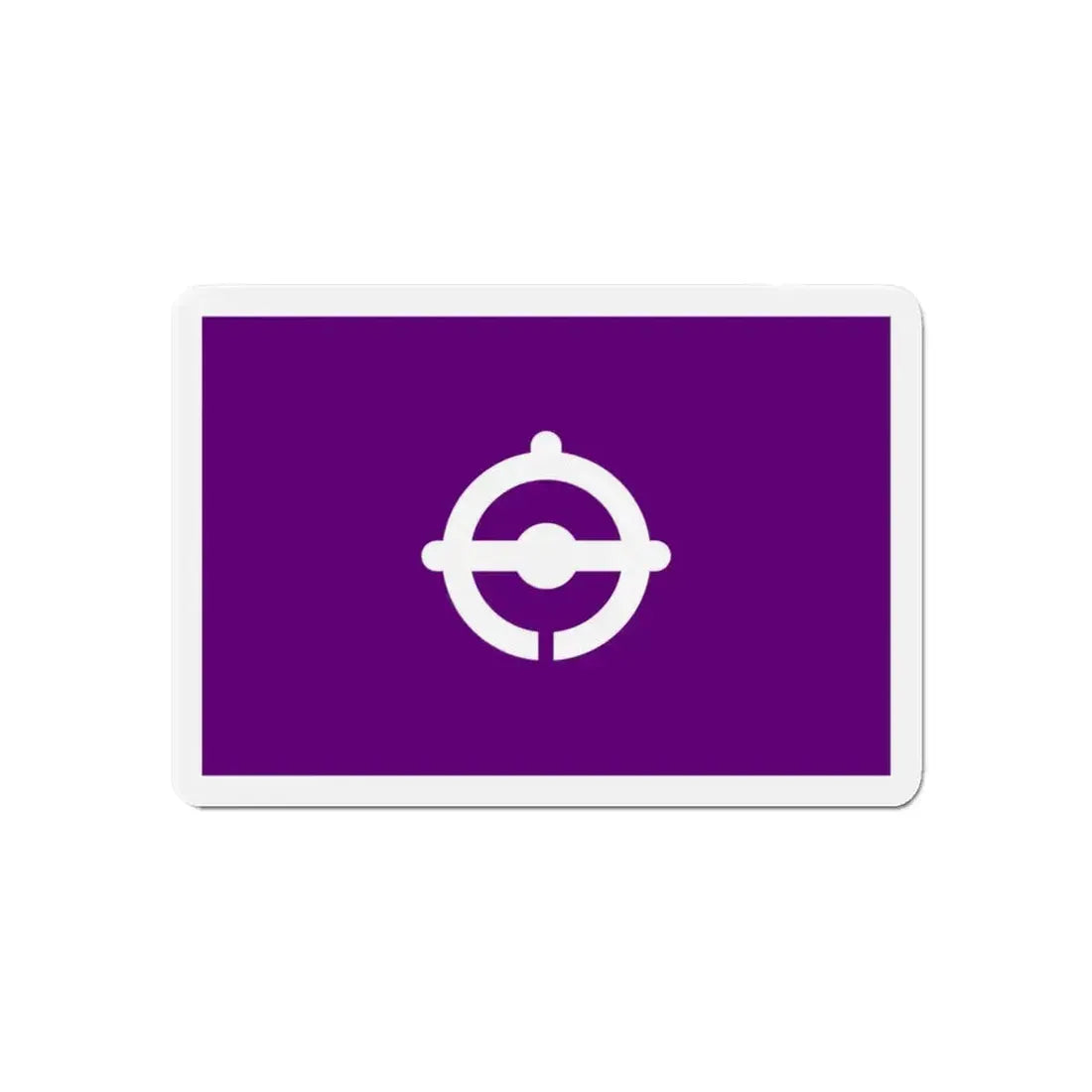 Flag of Funabashi Chiba Japan - Refrigerator Magnet - The Sticker Space