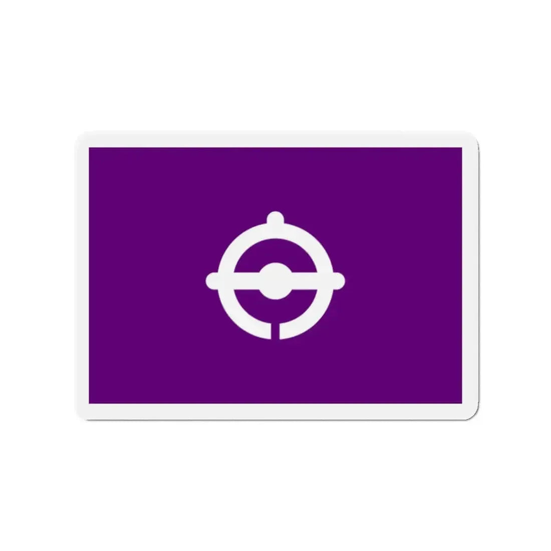 Flag of Funabashi Chiba Japan - Refrigerator Magnet - The Sticker Space