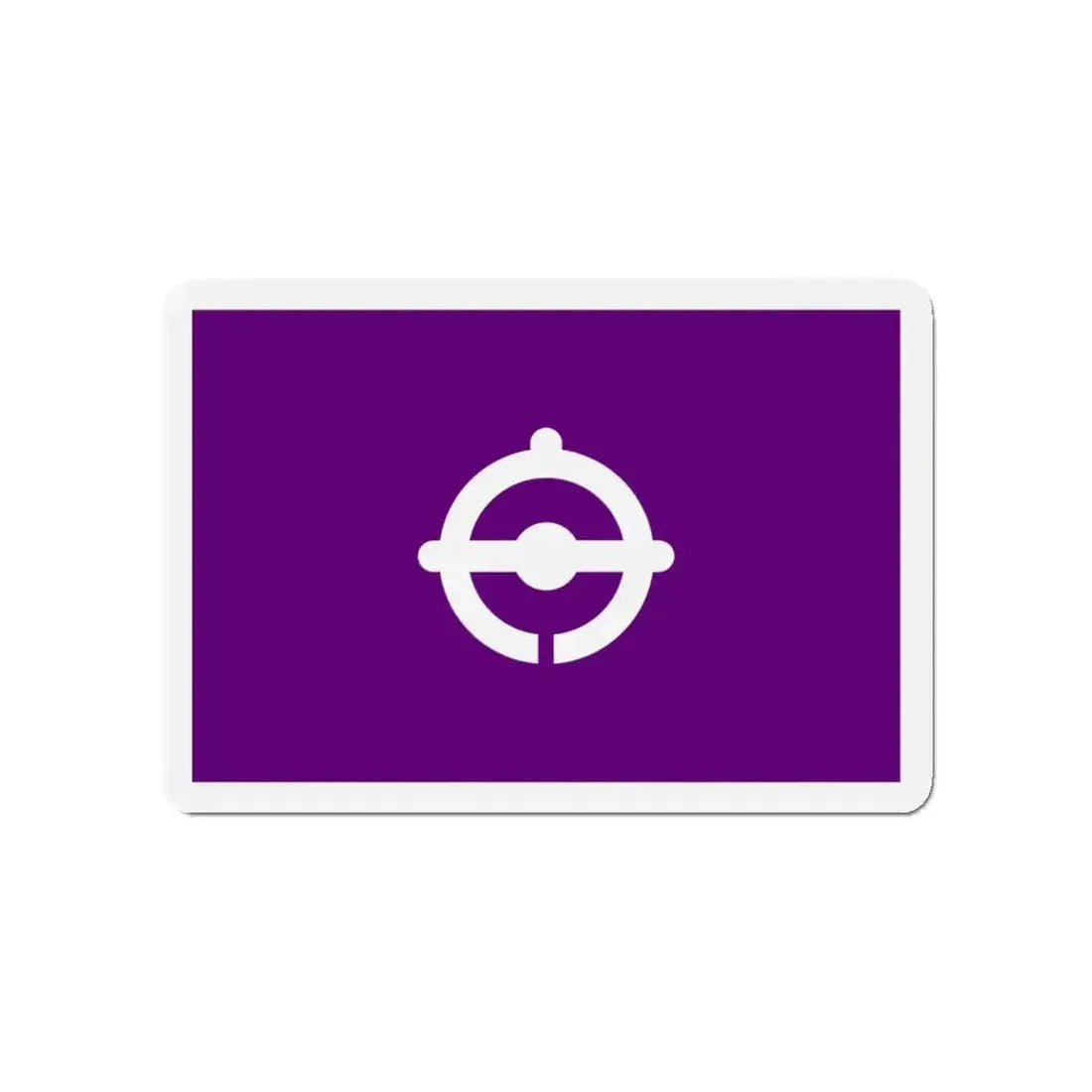 Flag of Funabashi Chiba Japan - Refrigerator Magnet - The Sticker Space