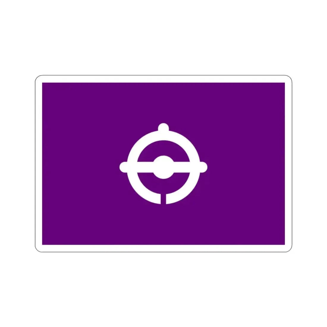 Flag of Funabashi Chiba Japan STICKER Vinyl Die-Cut Decal - The Sticker Space