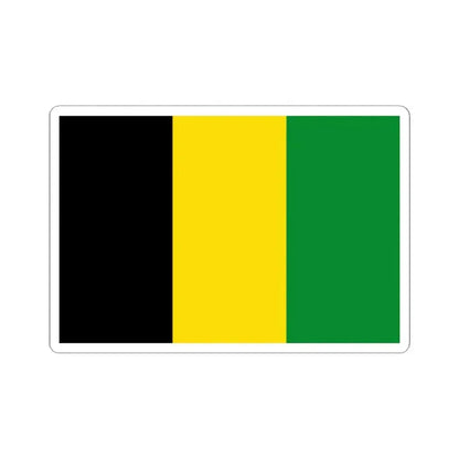 Flag of Furnes Belgium (Belgium) STICKER Vinyl Kiss-Cut Decal 2 Inch White - The Sticker Space