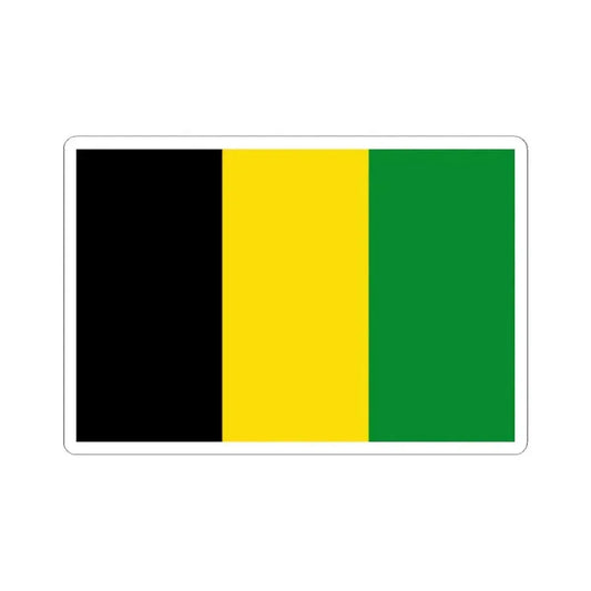 Flag of Furnes Belgium (Belgium) STICKER Vinyl Kiss-Cut Decal 2 Inch White - The Sticker Space