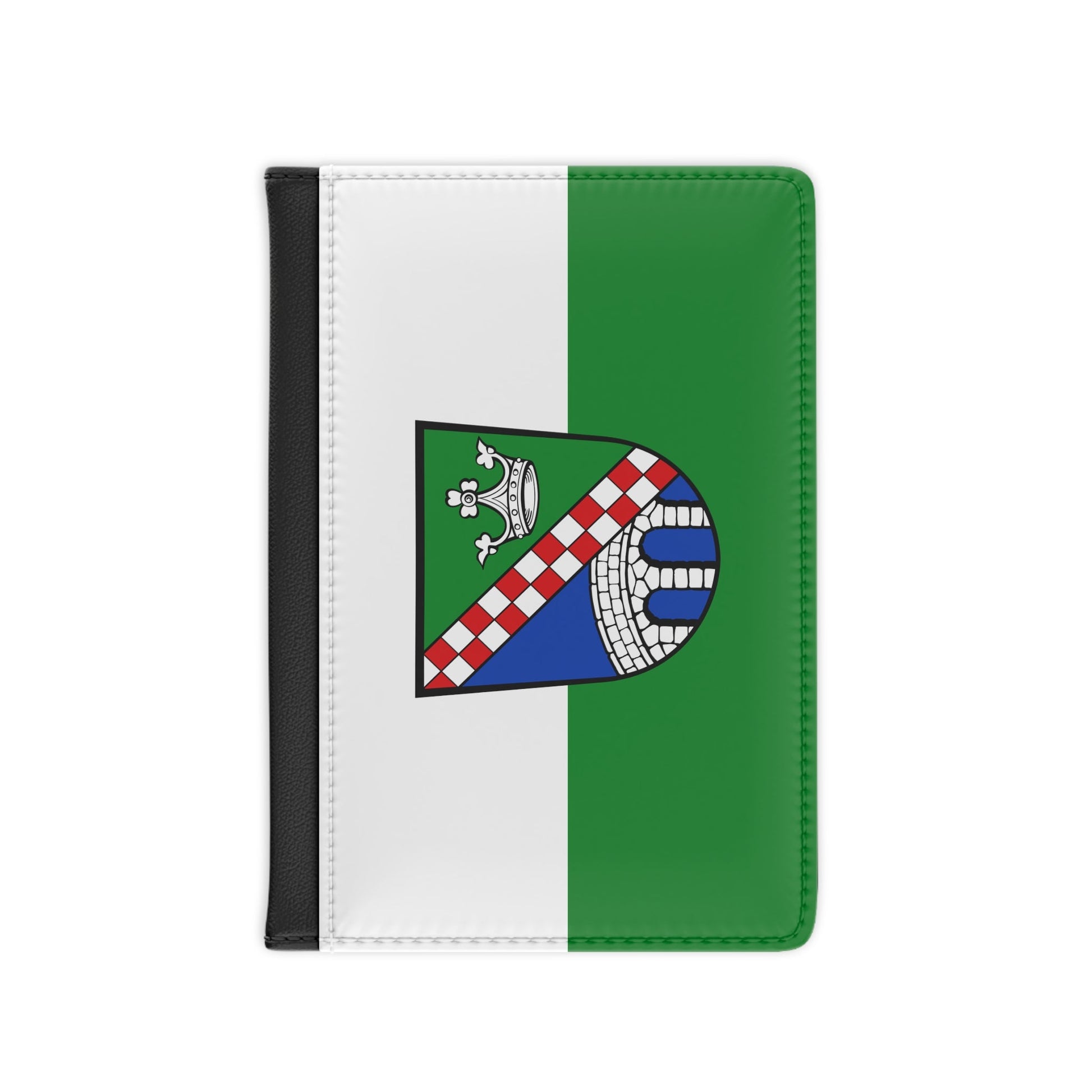 Flag of Fürstenfeldbruck Germany - Passport Holder-3.9" x 5.8"-The Sticker Space