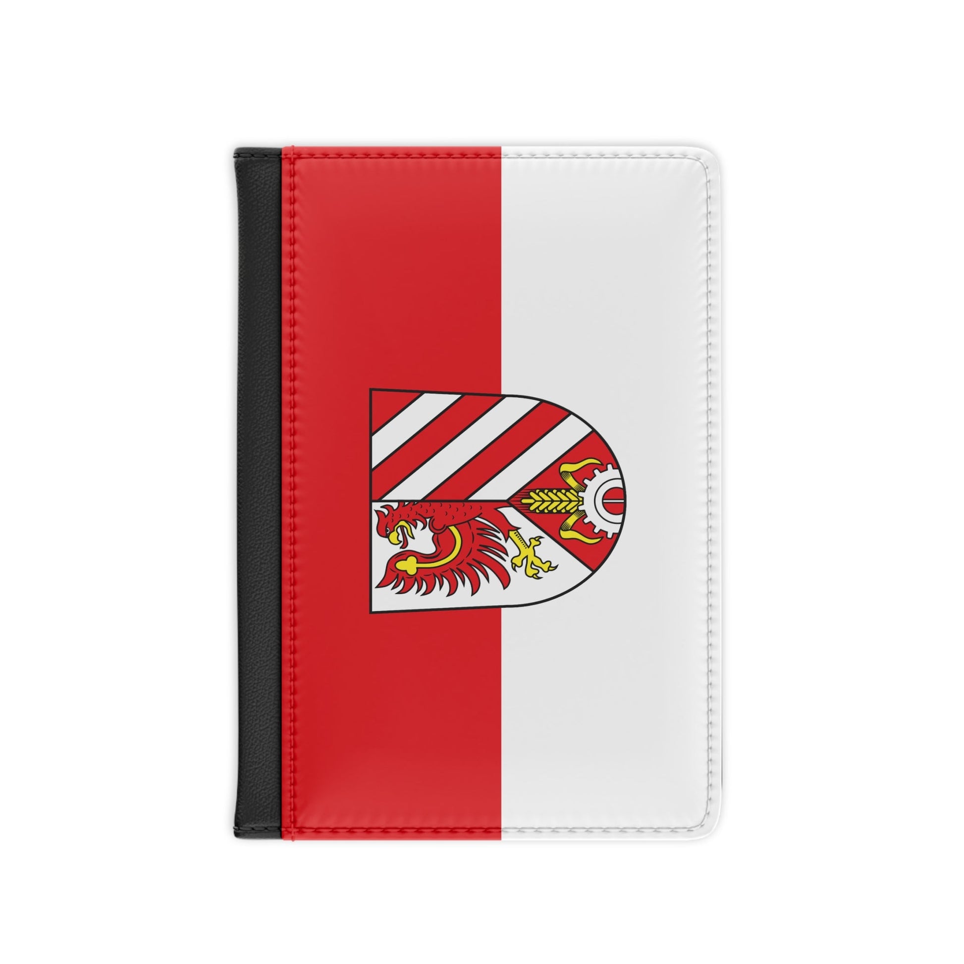 Flag of Fürth 2 Germany - Passport Holder-3.9" x 5.8"-The Sticker Space