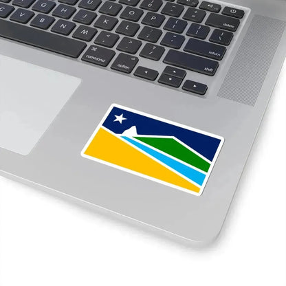 Flag of Futaleufu Chile (Chile) STICKER Vinyl Kiss-Cut Decal - The Sticker Space