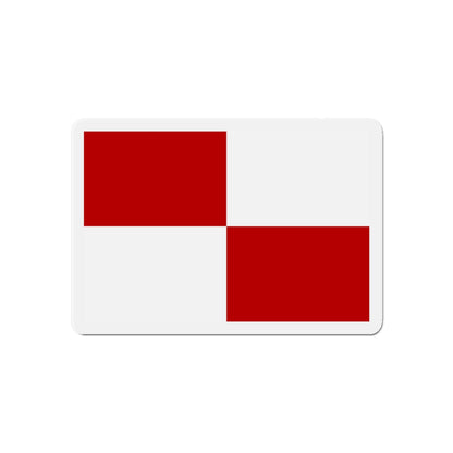 Flag of Gaeta Italy - Die-Cut Magnet-6 × 6"-The Sticker Space