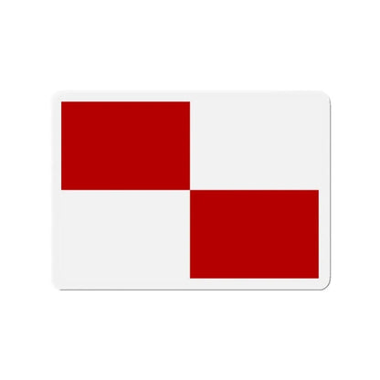 Flag of Gaeta Italy - Refrigerator Magnet 2 Inch - The Sticker Space