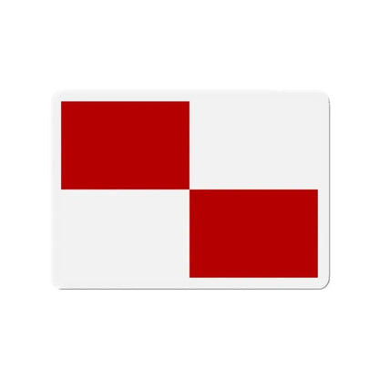 Flag of Gaeta Italy - Refrigerator Magnet - The Sticker Space