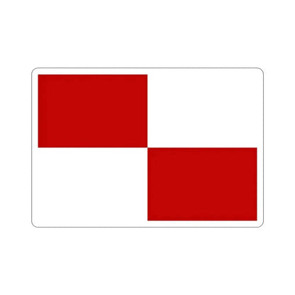 Flag of Gaeta Italy STICKER Vinyl Die-Cut Decal 3 Inch - The Sticker Space