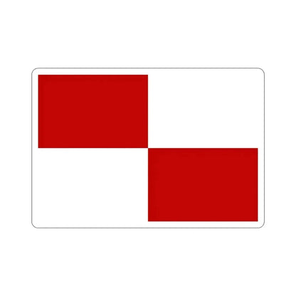 Flag of Gaeta Italy STICKER Vinyl Die-Cut Decal 4 Inch - The Sticker Space