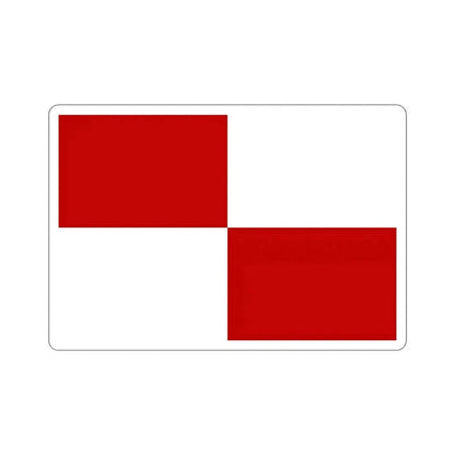 Flag of Gaeta Italy STICKER Vinyl Die-Cut Decal 5 Inch - The Sticker Space