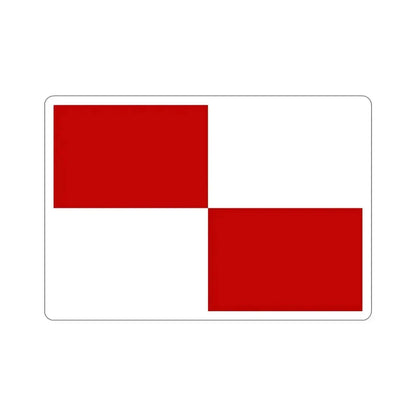 Flag of Gaeta Italy STICKER Vinyl Die-Cut Decal - The Sticker Space