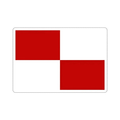 Flag of Gaeta Italy STICKER Vinyl Die-Cut Decal - The Sticker Space