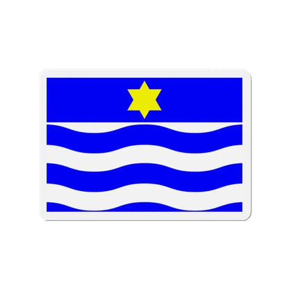 Flag of Għajnsielem Malta - Refrigerator Magnet 2 Inch - The Sticker Space