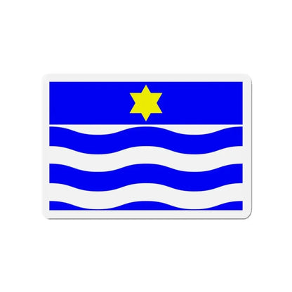 Flag of Għajnsielem Malta - Refrigerator Magnet 3 Inch - The Sticker Space