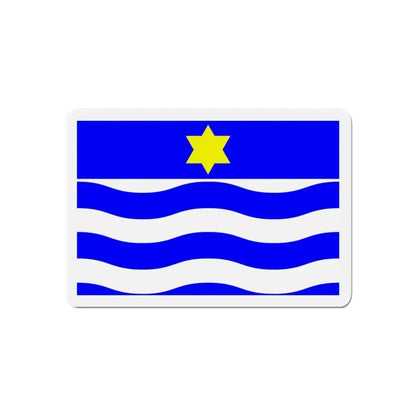 Flag of Għajnsielem Malta - Refrigerator Magnet 6 Inch - The Sticker Space