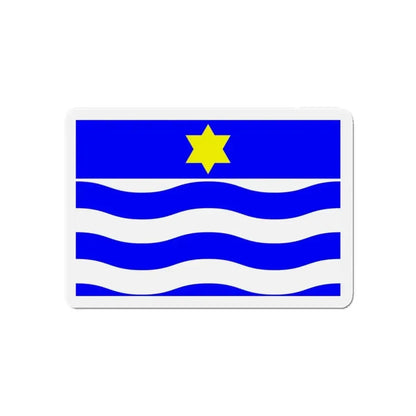 Flag of Għajnsielem Malta - Refrigerator Magnet - The Sticker Space