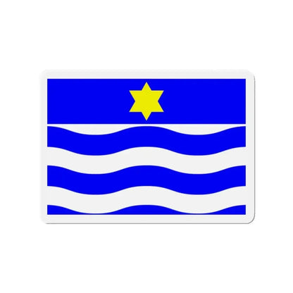 Flag of Għajnsielem Malta - Refrigerator Magnet - The Sticker Space