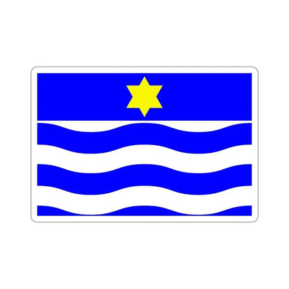 Flag of Għajnsielem Malta STICKER Vinyl Die-Cut Decal 4 Inch - The Sticker Space