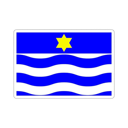 Flag of Għajnsielem Malta STICKER Vinyl Die-Cut Decal 5 Inch - The Sticker Space