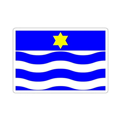 Flag of Għajnsielem Malta STICKER Vinyl Die-Cut Decal - The Sticker Space