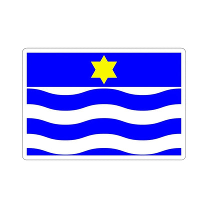 Flag of Għajnsielem Malta STICKER Vinyl Die-Cut Decal - The Sticker Space