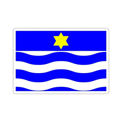 Flag of Għajnsielem Malta STICKER Vinyl Die-Cut Decal - The Sticker Space