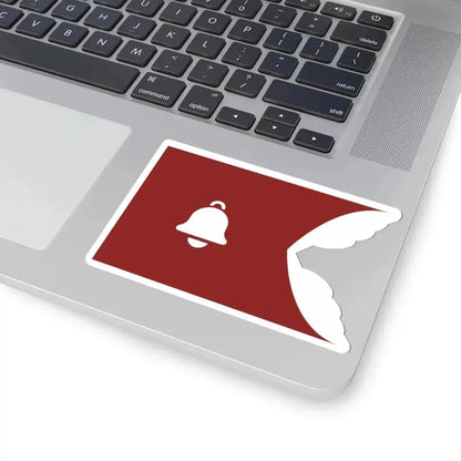 Flag of Gan Ning (China) STICKER Vinyl Kiss-Cut Decal - The Sticker Space