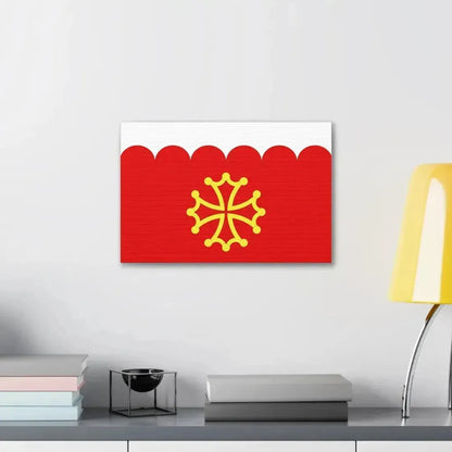 Flag of Gard France 2 - Canvas Wall Art - The Sticker Space