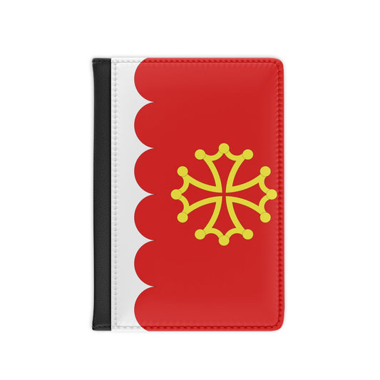 Flag of Gard France 2 - Passport Holder-3.9" x 5.8"-The Sticker Space