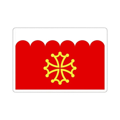 Flag of Gard France 2 STICKER Vinyl Die-Cut Decal 4 Inch - The Sticker Space