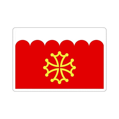 Flag of Gard France 2 STICKER Vinyl Die-Cut Decal 5 Inch - The Sticker Space