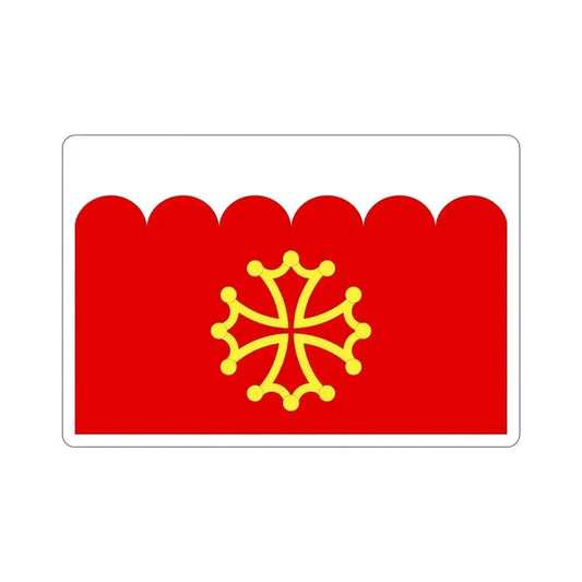 Flag of Gard France 2 STICKER Vinyl Die-Cut Decal 6 Inch - The Sticker Space