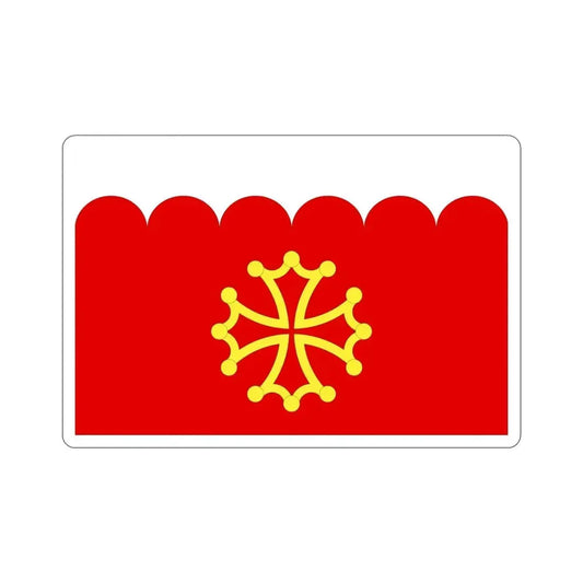 Flag of Gard France 2 STICKER Vinyl Die-Cut Decal 6 Inch - The Sticker Space