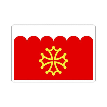 Flag of Gard France 2 STICKER Vinyl Die-Cut Decal - The Sticker Space