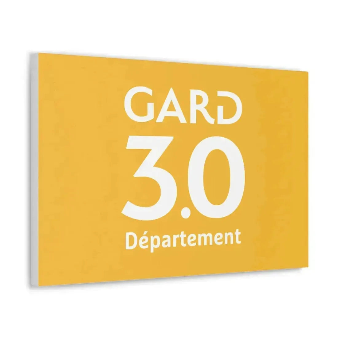 Flag of Gard France - Canvas Wall Art - The Sticker Space