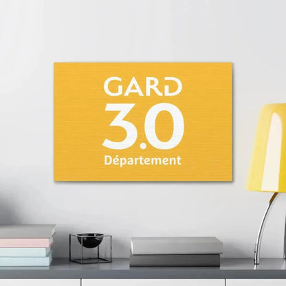 Flag of Gard France - Canvas Wall Art - The Sticker Space