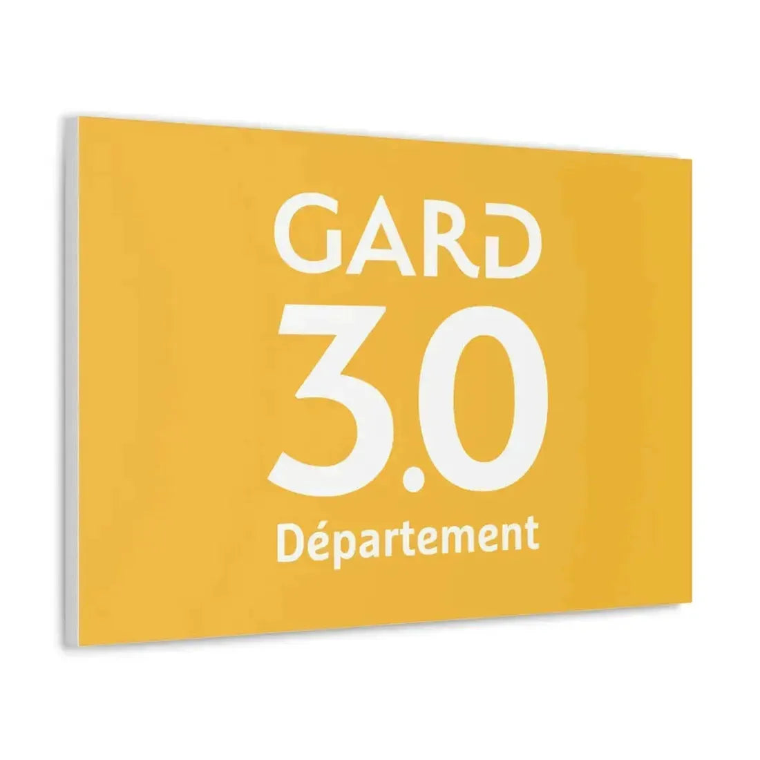 Flag of Gard France - Canvas Wall Art - The Sticker Space