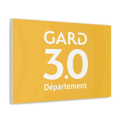 Flag of Gard France - Canvas Wall Art - The Sticker Space