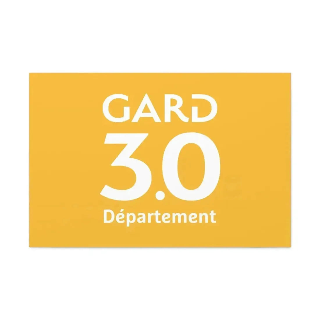 Flag of Gard France - Canvas Wall Art - The Sticker Space