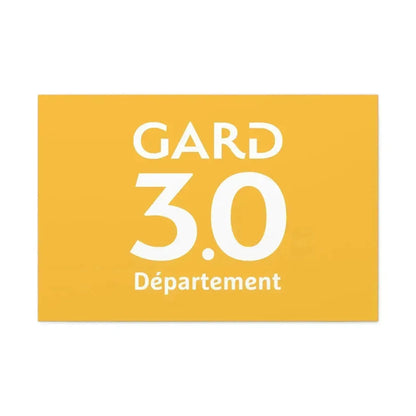 Flag of Gard France - Canvas Wall Art - The Sticker Space