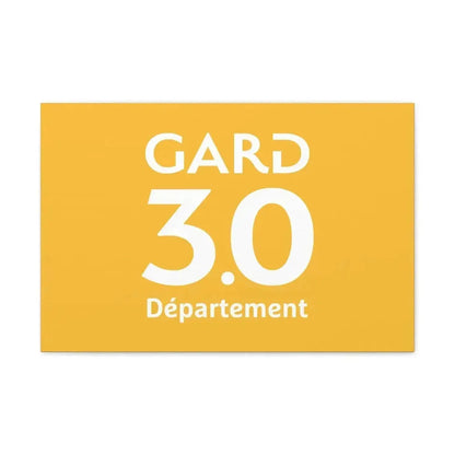 Flag of Gard France - Canvas Wall Art - The Sticker Space