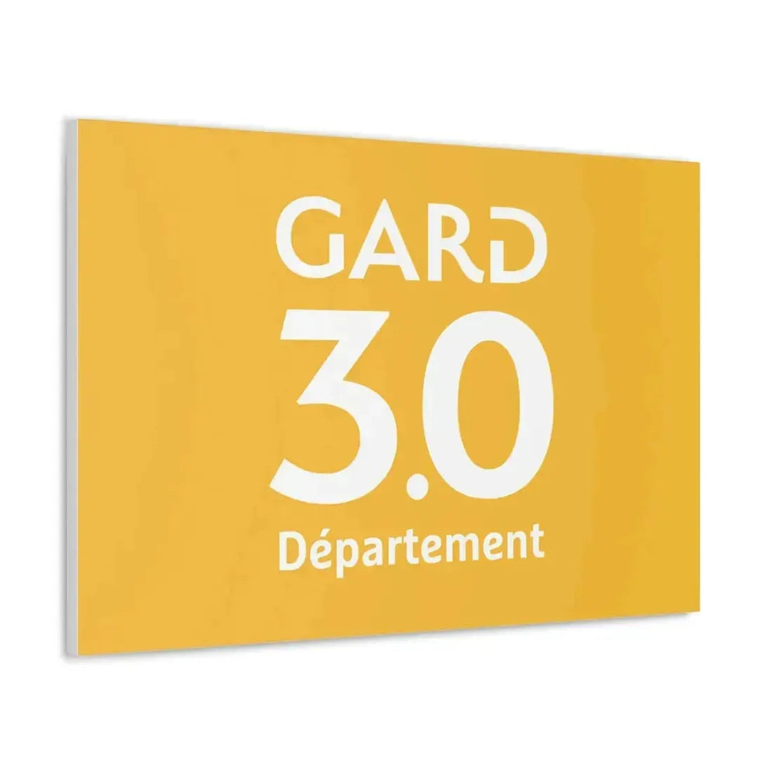 Flag of Gard France - Canvas Wall Art - The Sticker Space