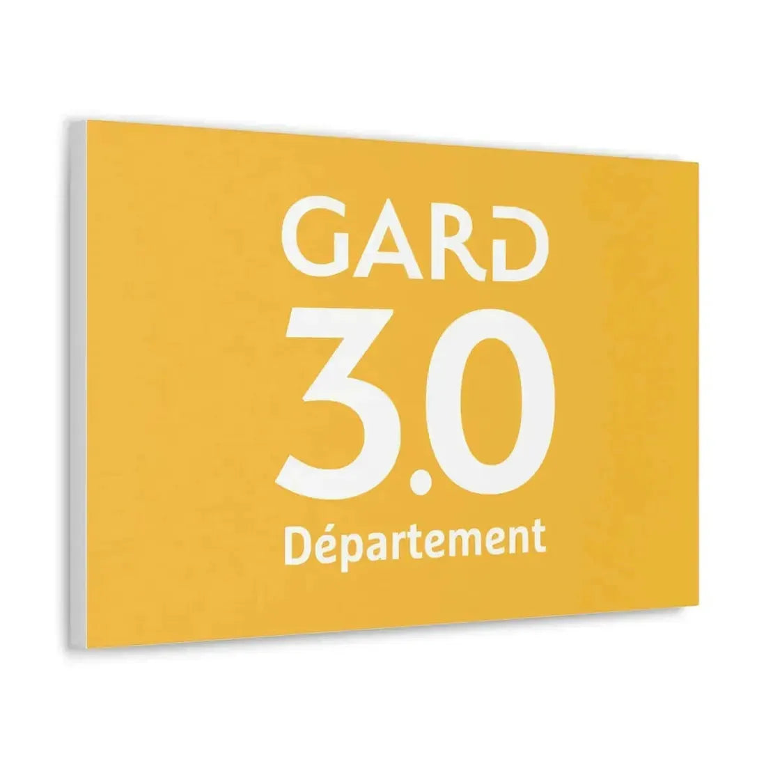 Flag of Gard France - Canvas Wall Art - The Sticker Space