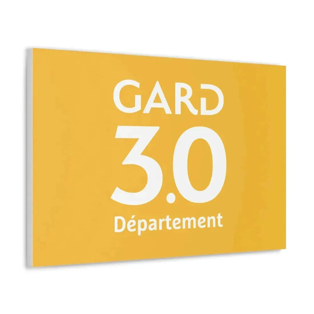 Flag of Gard France - Canvas Wall Art - The Sticker Space