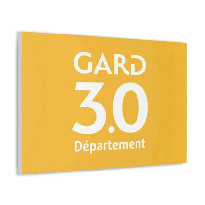 Flag of Gard France - Canvas Wall Art - The Sticker Space