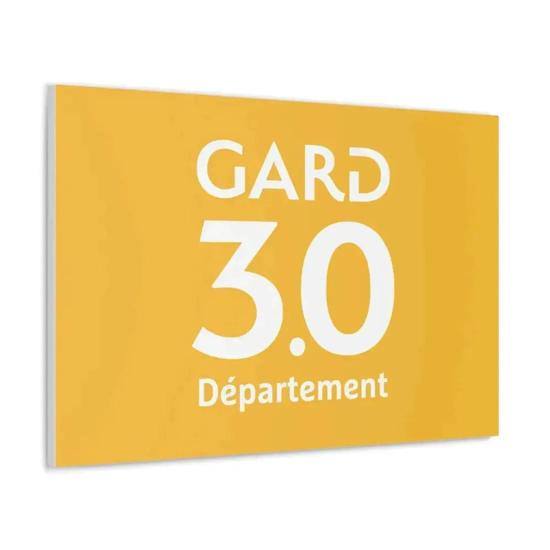 Flag of Gard France - Canvas Wall Art - The Sticker Space