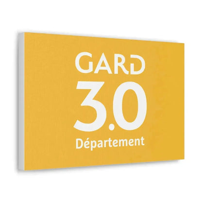 Flag of Gard France - Canvas Wall Art - The Sticker Space