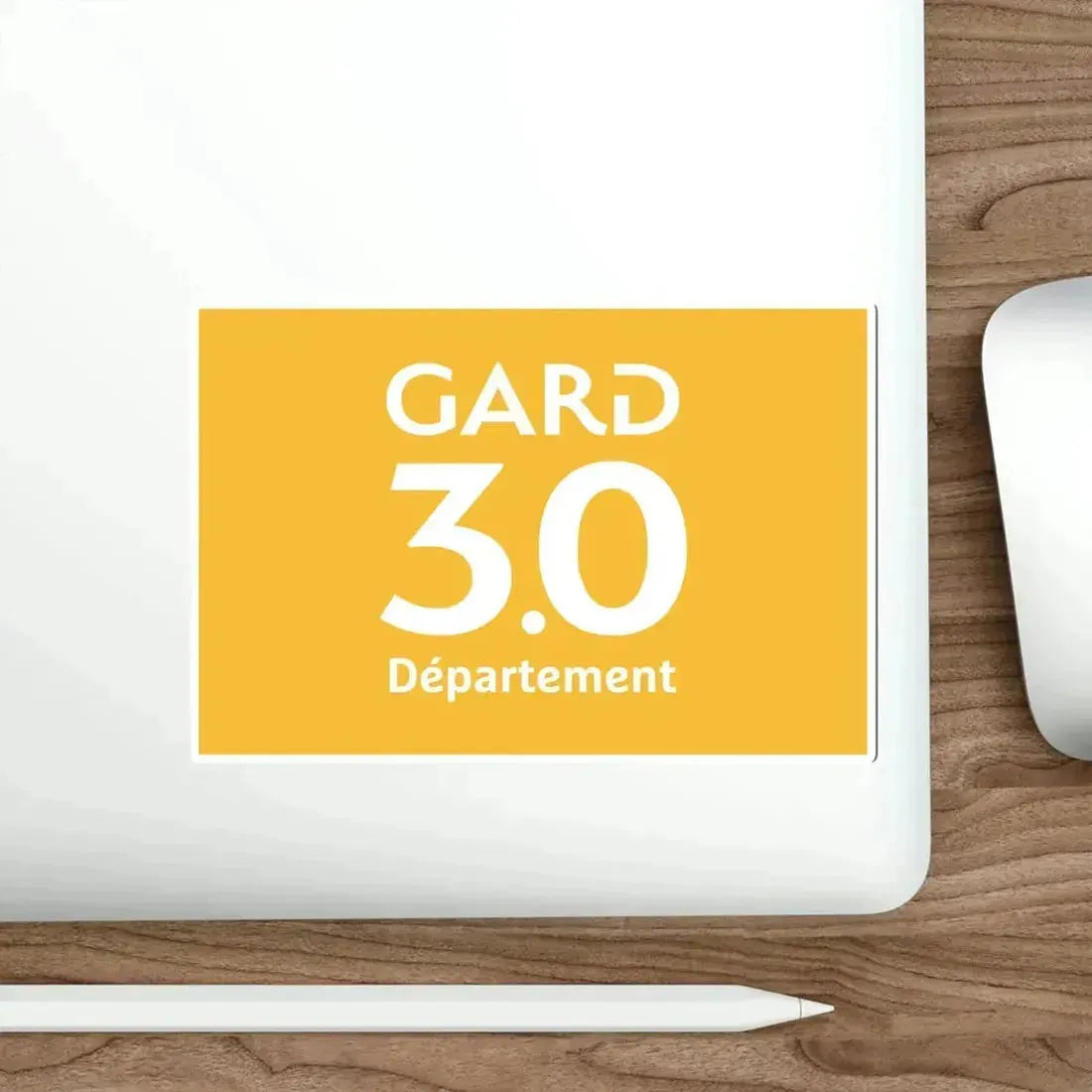 Flag of Gard France STICKER Vinyl Die-Cut Decal - The Sticker Space