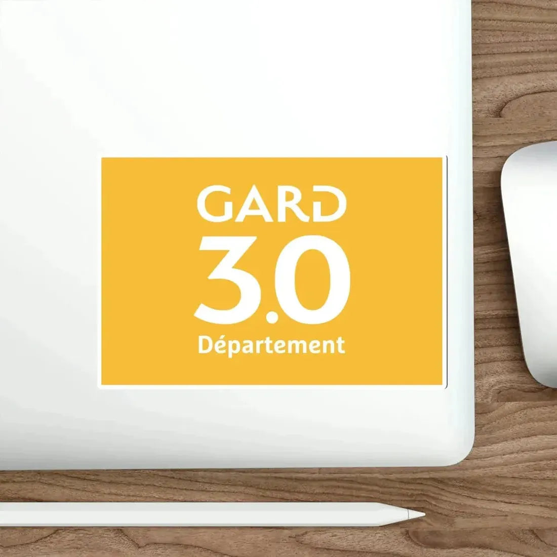 Flag of Gard France STICKER Vinyl Die-Cut Decal - The Sticker Space